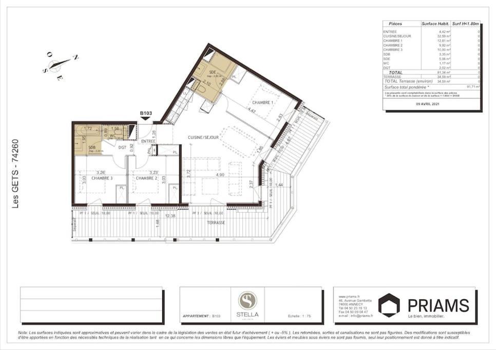 Appartement De Standing Plein Centre Station, 50M Des Pistes لي جيه المظهر الخارجي الصورة