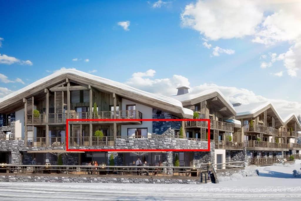 Appartement De Standing Plein Centre Station, 50M Des Pistes لي جيه المظهر الخارجي الصورة
