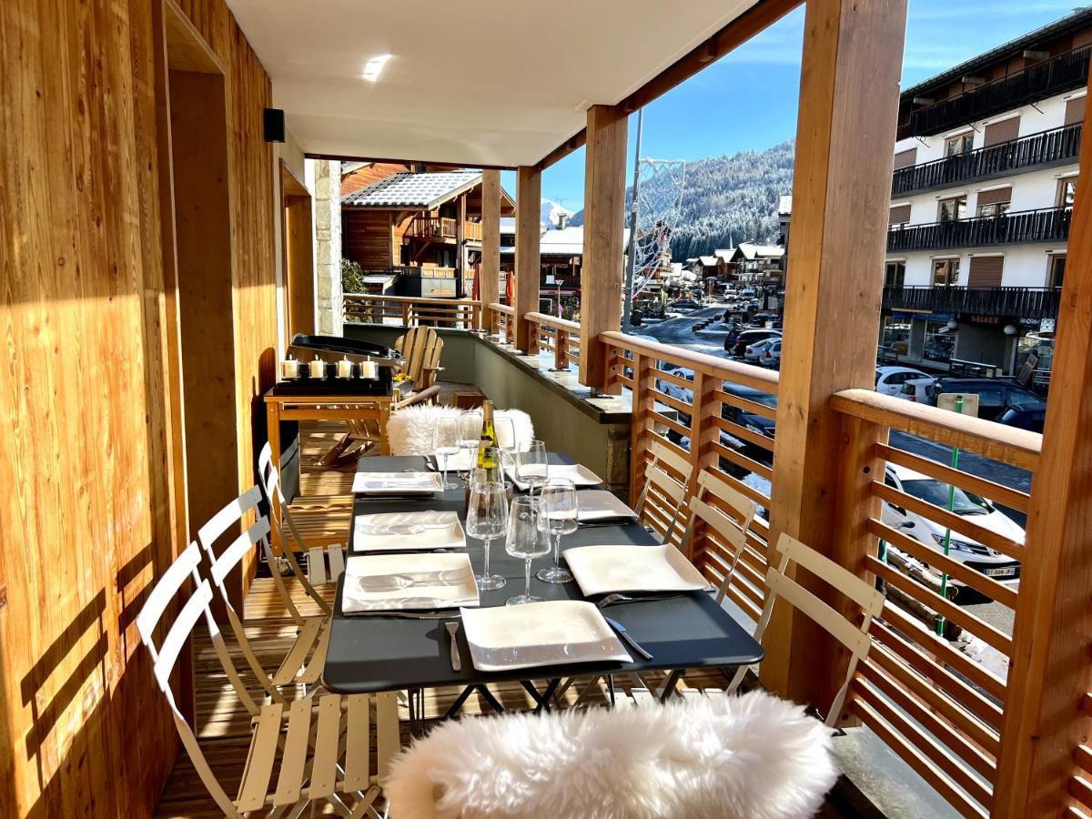 Appartement De Standing Plein Centre Station, 50M Des Pistes لي جيه المظهر الخارجي الصورة
